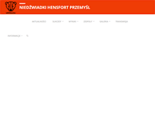 Tablet Screenshot of niedzwiadki.com